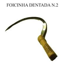 Foicinha aço dentada