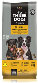 Ração Three Dog Original 20Kg